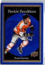 2023-24 Upper Deck Trilogy Rookie Renditions Tyson Foerster 343/499 #RR-22