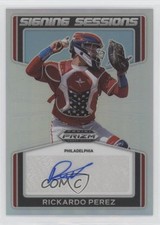 2022 Panini Prizm Draft Picks Signing Sessions Rickardo Perez #SS-PZ Auto mp7