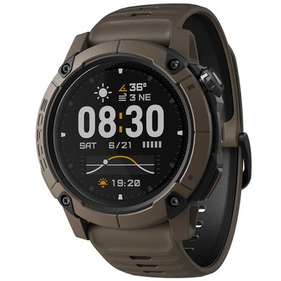 Coros Nomad Brown   Robuste GPS-Sportuhr mit langer Akkulaufzeit
