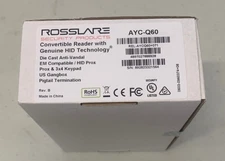 Rosslare AYC-Q60 PIN/Proximity Reader, Convertible Anti-Vandal Backlit