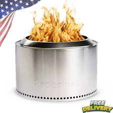 Solo Stove Yukon 27' Smokeless Fire Pit - Portable Wood Burning