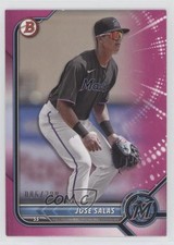 2022 Bowman Prospects Fuchsia Border 86/299 Jose Salas #BP-30 wq8