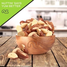 NUT CRAVINGS - Brazil Nuts Roasted & Salted - No Shell, Whole (32oz - 2 LB)...
