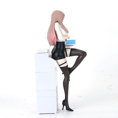 Seductive Secretary Figure: Office Lady Boss's Assistant Collectible Statue Gift