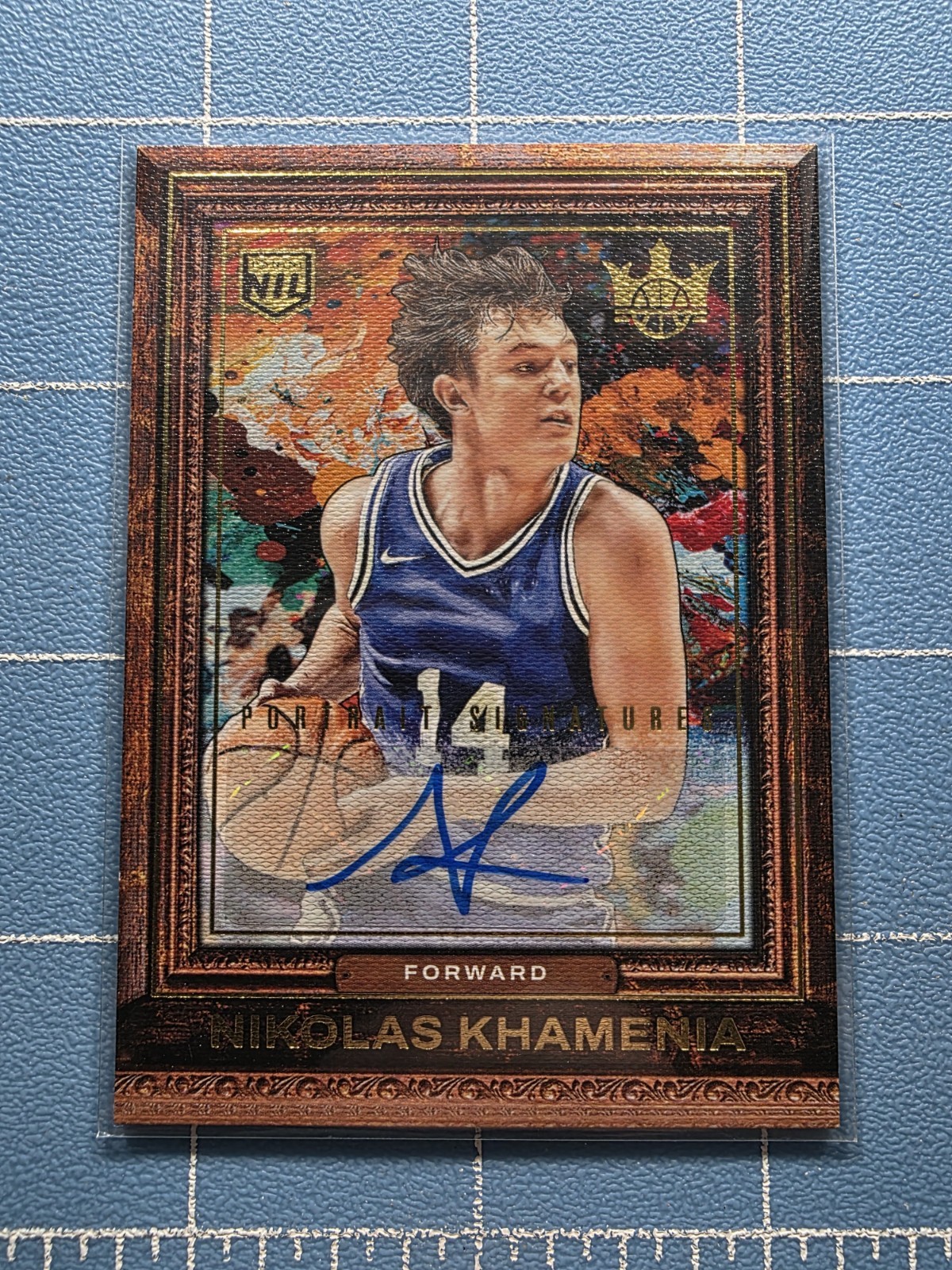 2025-26 Panini - Nikolas Khamenia PS-KHA NIL - Portrait Signatures Auto 22/99