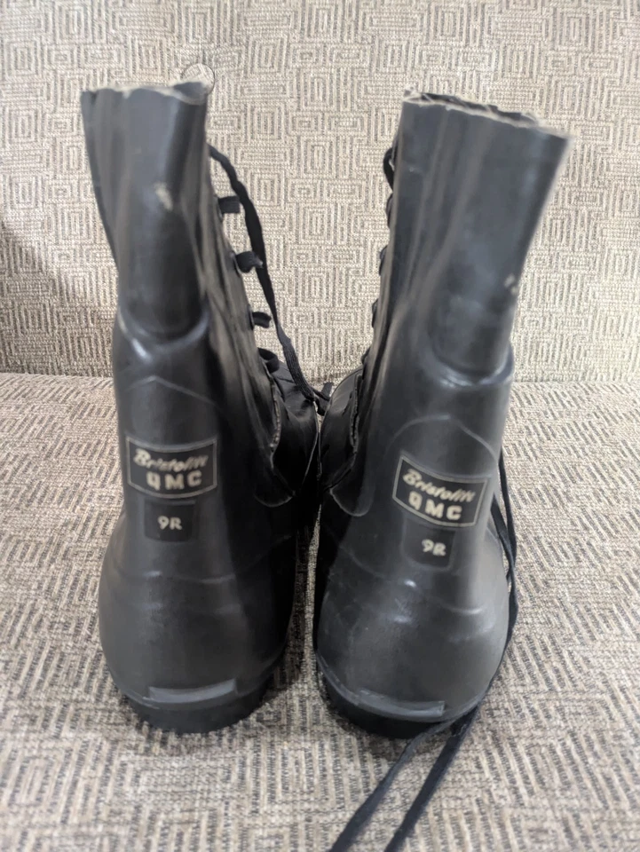 Botas de Combate Bristolite QMC EE. UU. Militar Extremo Frío Mickey Mouse Talla 9 R Foto 4 de 4