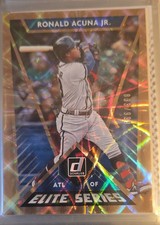 2020 Panini Donruss - Elite Series Ronald Acuña Jr. #E-8 Gold /999