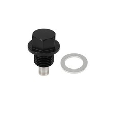 Oil Sump Drain Bolt Nut Black for Honda CB 400 A Twin 1979