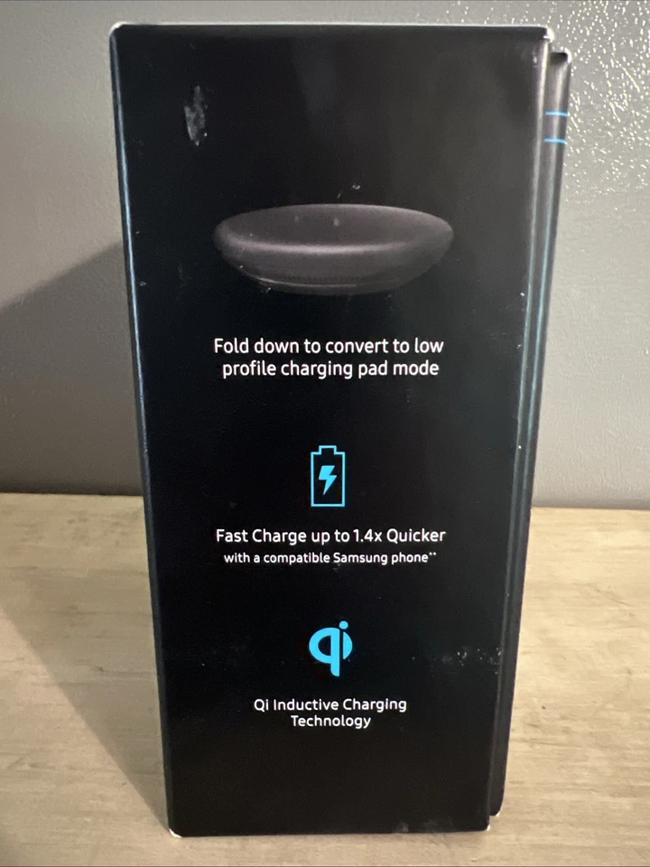 Samsung Fast Charge Wireless Charging Stand - Black - Image 3 of 4