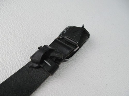 J. LINDEBERG Classic Golf Black Genuine Leather Dress Men's Belt Size 34/95 - Picture 5 of 6