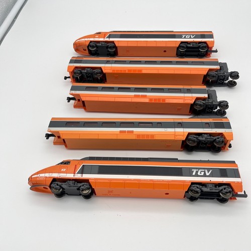 Jouef HO TGV Train Set 5 Pieces Made in France - Read Description - Picture 10 of 13