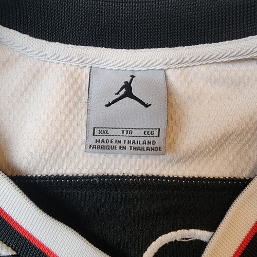 Nike Air Flight Retro Jordan Jumpman Basketball Trikot Stitch Schwarz Rot 2XL 2005 - Bild 6 von 8