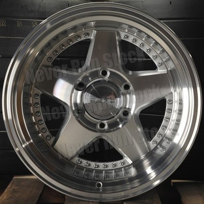 9SIX9 FIVE-2 17x9 6x139.7 6x5.5 -36 MACHINE SILVER 5 SPOKE 5