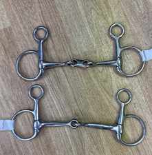 Hanging Cheek Snaffle | Various Sizes | Jointed or French Link