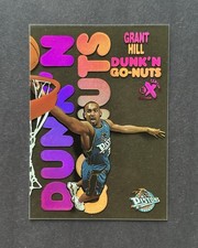 1998-99 Skybox E-X Century Dunk'N Go-Nuts Grant Hill #2DG Pistons HOF🔥