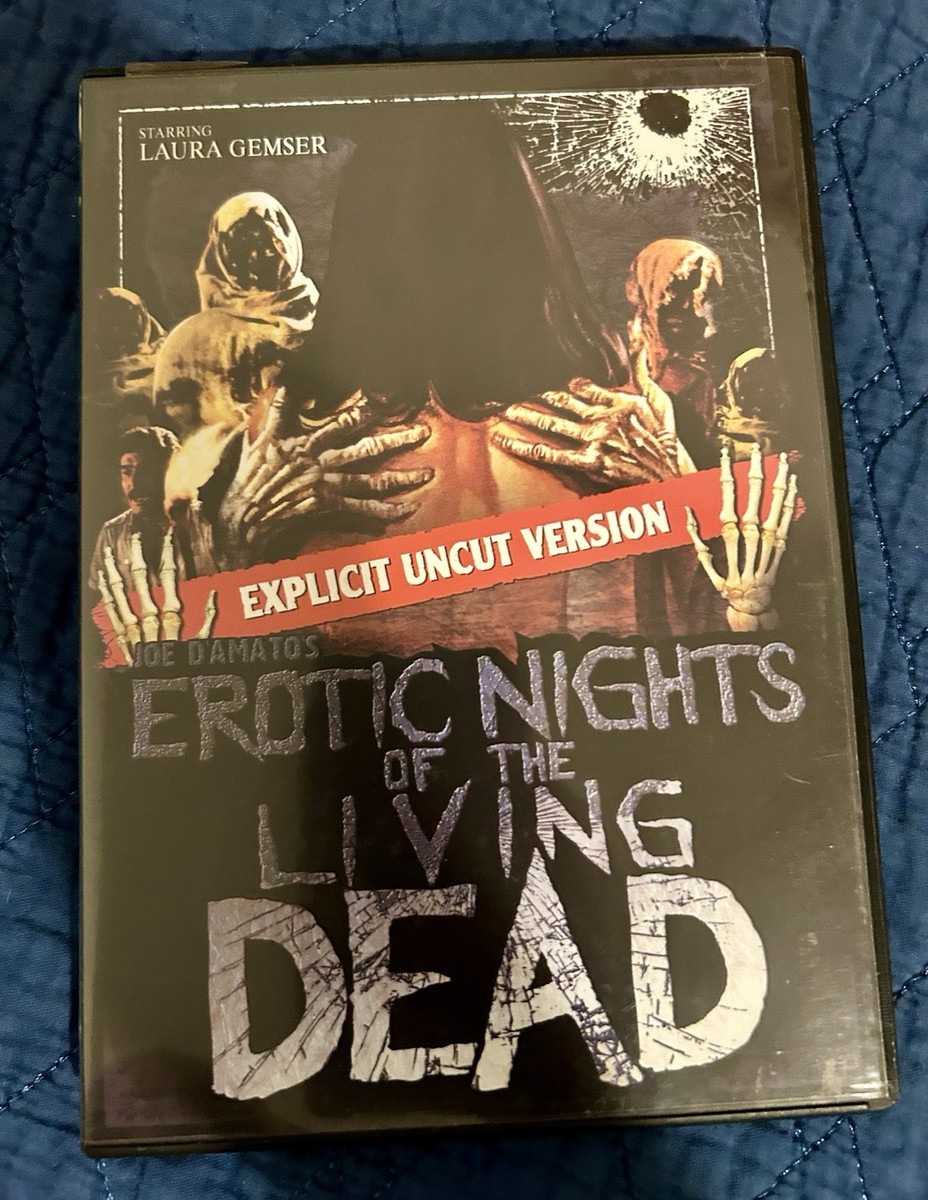 Erotic Nights of the Living Dead DVD Uncut Horror Laura Gemser Joe
