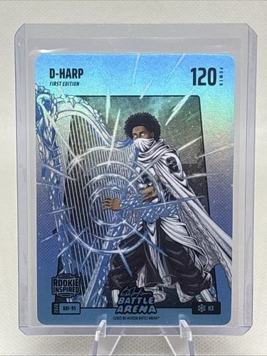 D-Harp Bo Jackson Battle Arena Dylan Harper RC Blue Battlefoil BBF-95 NM+