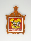 50th Anniversary Walt Disney World Mickey & Minnie Mouse Cast Metal/Tile Trivet