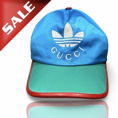 Sz Medium- Adidas X Gucci Satin MC Rolly Baseball Hat Cap New