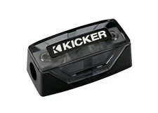 Kicker 46FHS Car Audio Mini ANL AFS 1/0 to 8 Gauge Power Wire Fuse Holder FHS