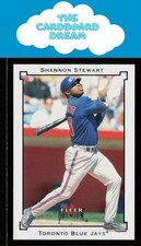 Shannon Stewart 2002 Fleer Premium #144 Toronto Blue Jays Baseball Card