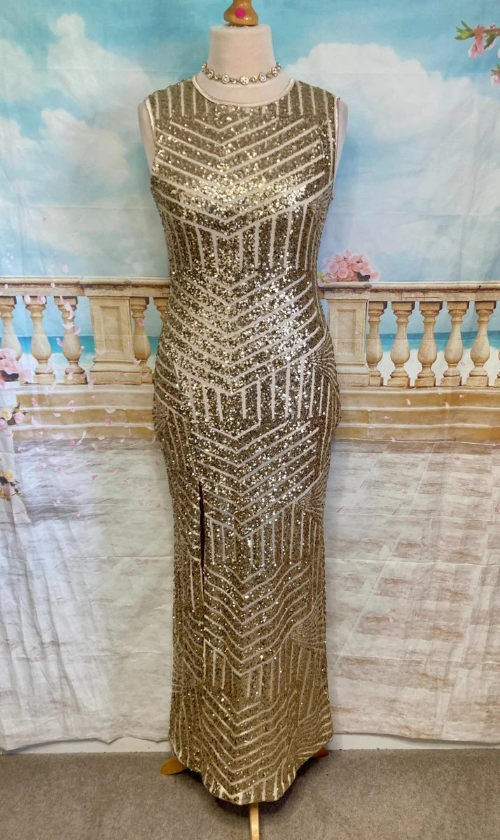 Quiz Gold Dresses for Women for sale | eBay UK