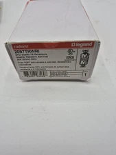 Legrand 2097TRW Tamper Resistant Electrical Casing Outlet Free Shipping 