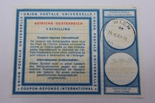 Austria UPU International Reply Coupon 4 Schilling Wien 1967