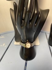Lorus Women s White Dial Gold Tone Analog Wrist Watch New Battery