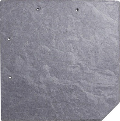 Naturschiefer Wabe 20 x 20 cm UV- und witterungsbeständig langlebig hagelfest