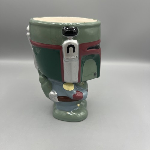 Boba Fett Mandalorian Star Wars Goblet Cup/Mug Ceramic Bounty Hunter By Galerie - Picture 4 of 7