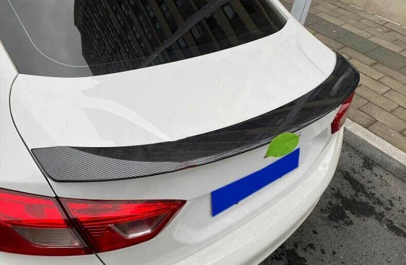 Carbon Fiber Tail Trunk Rear Spoiler Lip Wing Bar For Chevrolet Cruze 2016-2019 - Изображение 2 из 4