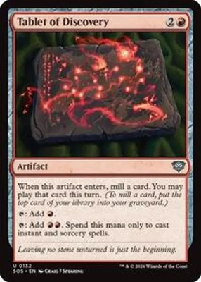 MTG Tablet of Discovery Secrets of Strixhaven Regular