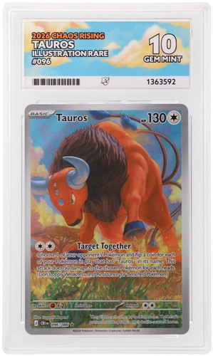 Tauros graded ACE 10 for sale on eBay