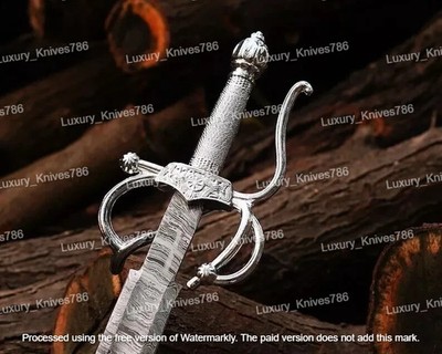 Marvelous Zorro Rapier Sword Handmade Medieval Battle Ready Viking Sword
