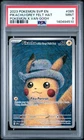 2023 POKEMON SVP EN-SV BLACK STAR PROMO #085 PIKACHU WITH GREY FELT HAT PSA 9