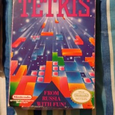 Tetris Nintendo NES Complete Game in Box with Inserts and Sleeve