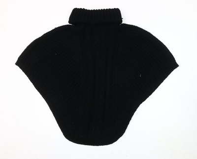 Schwarzer Cape-Pullover Damen UK Größe S Accessorize