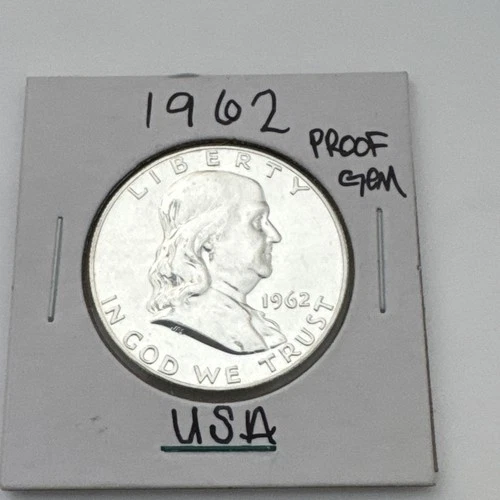 1962 50C Franklin (Proof) Half Dollar
