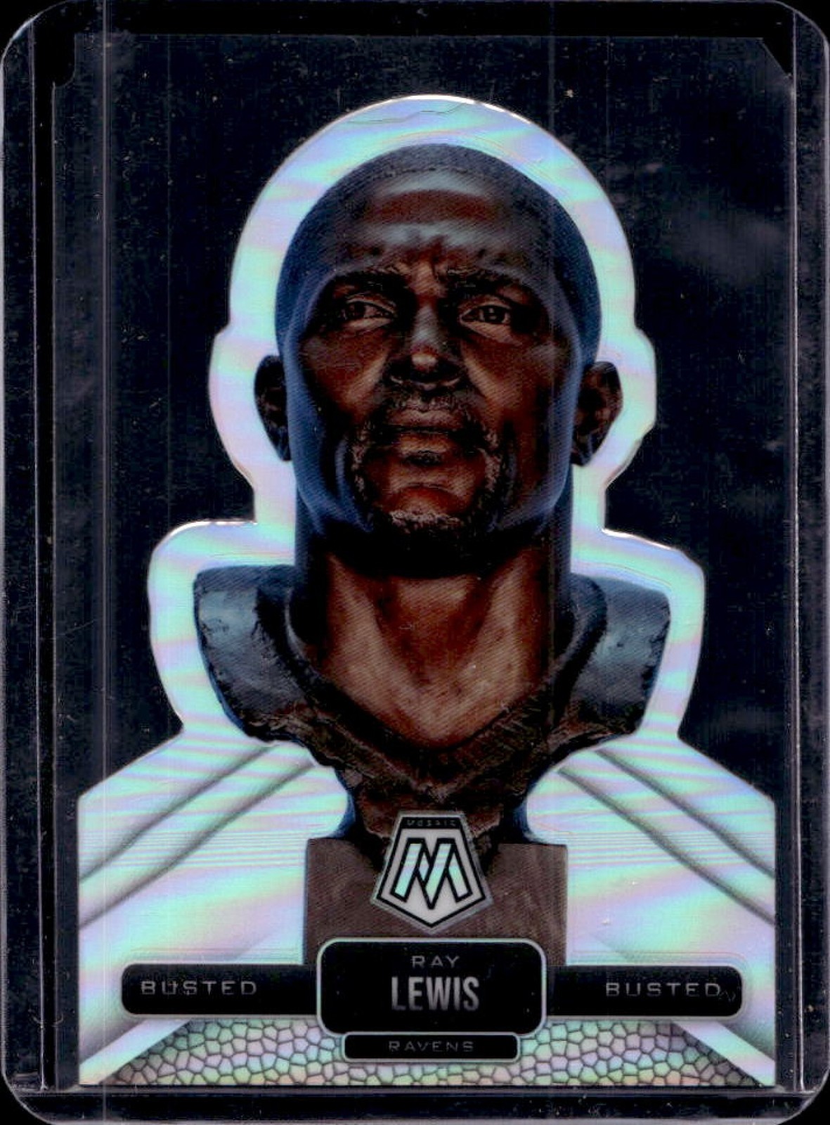 2021 Panini Mosaic Ray Lewis Busted #BU-1 Ravens