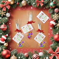 Christmas Whisk Baking Gift Set, 6 Stainless Steel Whisk