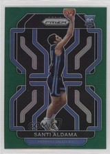 2021-22 Panini Prizm Green Prizm Santi Aldama #276 0x49
