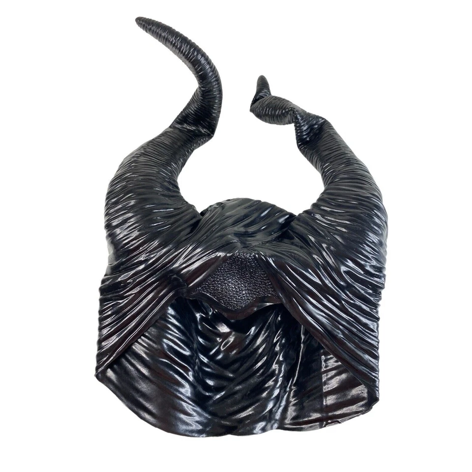 Хэллоуин косплей Малефисента ведьма рога шляпа головной убор маска головной убор королева новый - Изображение 3 из 4