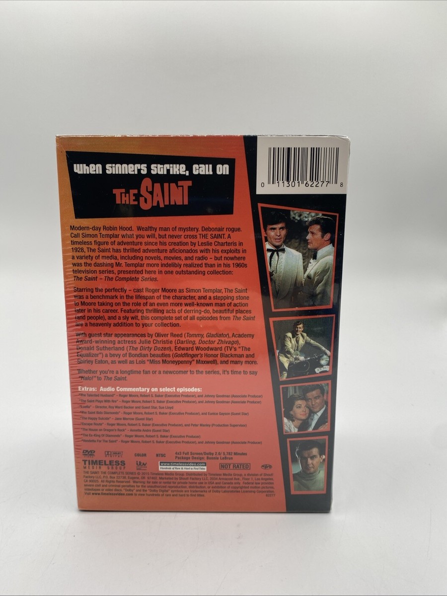 The Saint: The Complete Series (DVD, 2015, 33-Disc Set) for sale