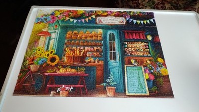 500PC  SPRINGBOK PUZZLE--BOULANGERIE PASTRY SHOP--COMPLETE 2024 RELEASE