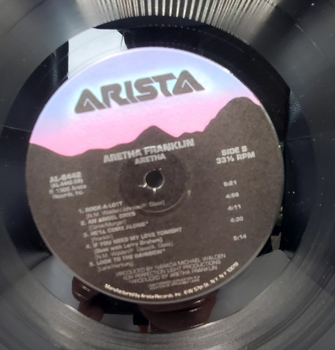 Aretha Franklin * Self-Titled "ARETHA" * 1986 Vinyl Album Record - Picture 7 of 8