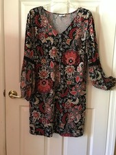 womens dress size L, comfortable, soft,  pretty colors made in India