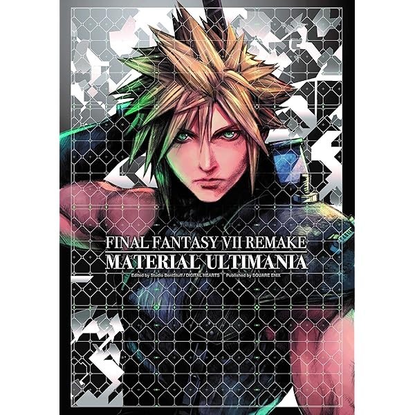 FINAL FANTASY VII Remake Material Ultimate Mania SQUARE ENIX Game Guide Japa JP