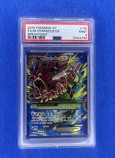 2016 Pokemon XY #115 FA/M Gyarados EX Breakpoint PSA 9