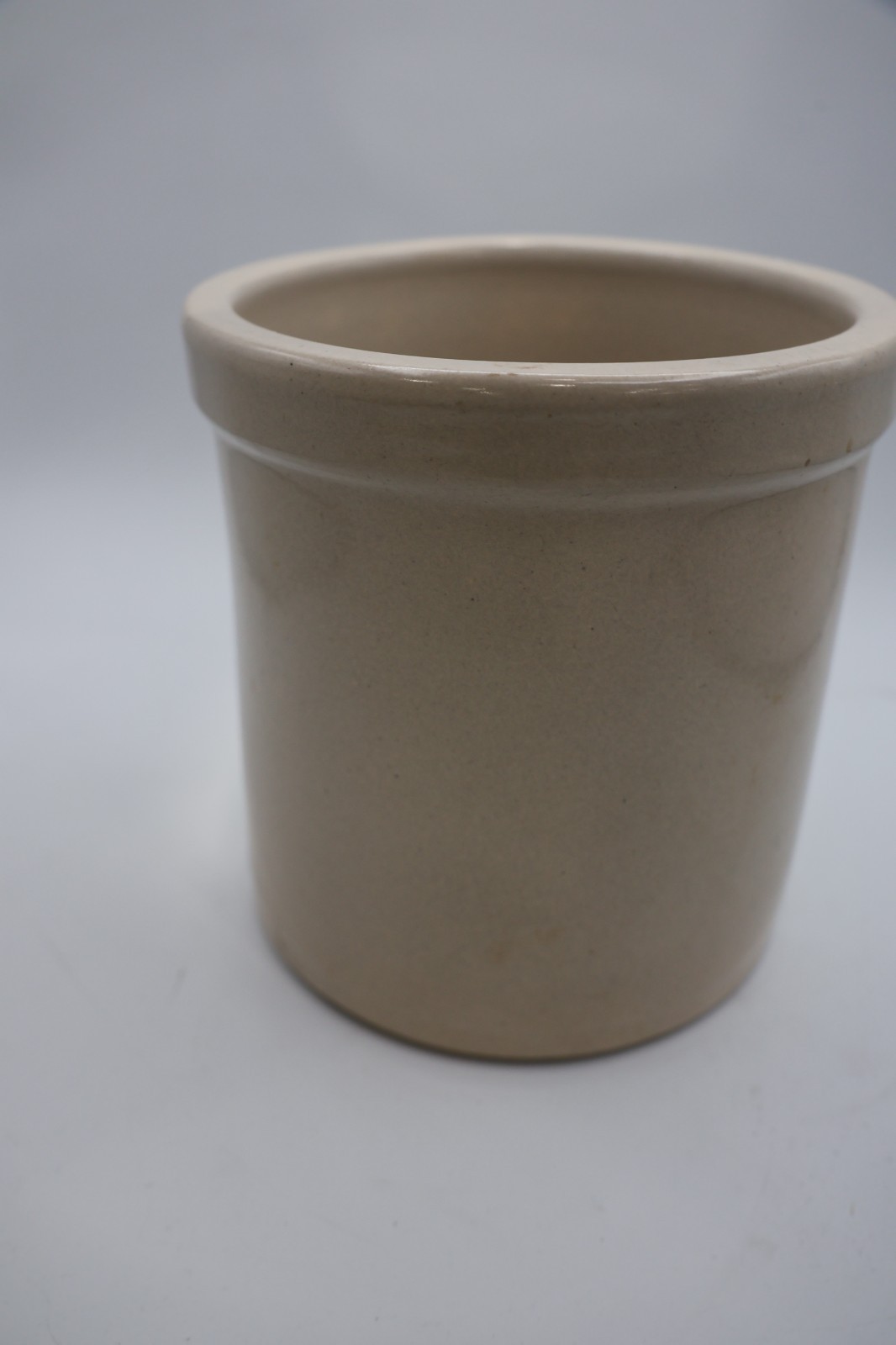 ROBINSON RANSBOTTOM POTTERY ROSEVILLE OHIO 2QT HIGH JAR STONEWARE CROCK VINTAGE